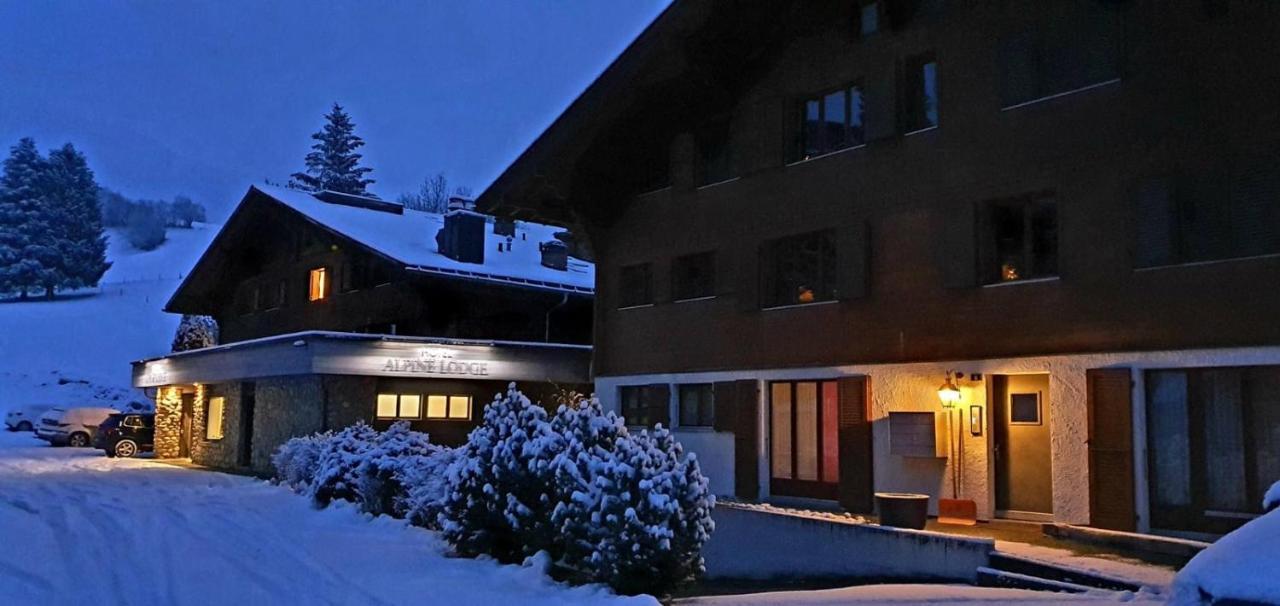 Hotel Alpine Lodge Gstaad Exterior foto